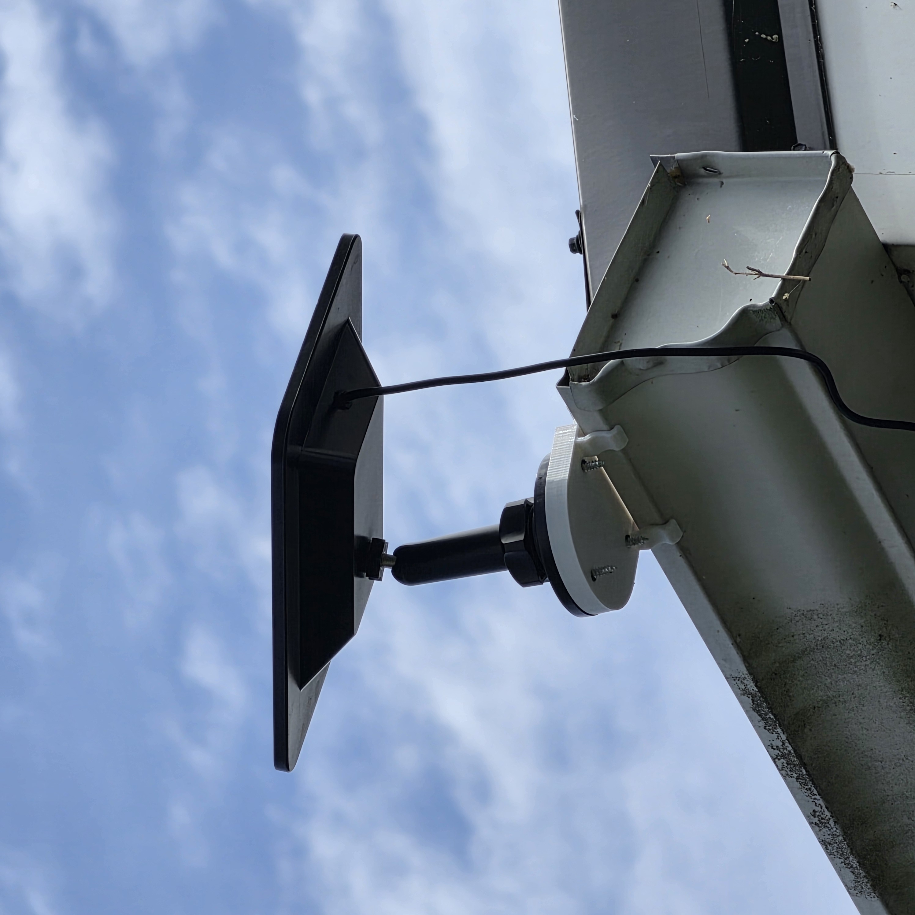 PTZ Solar Panel Gutter Mount