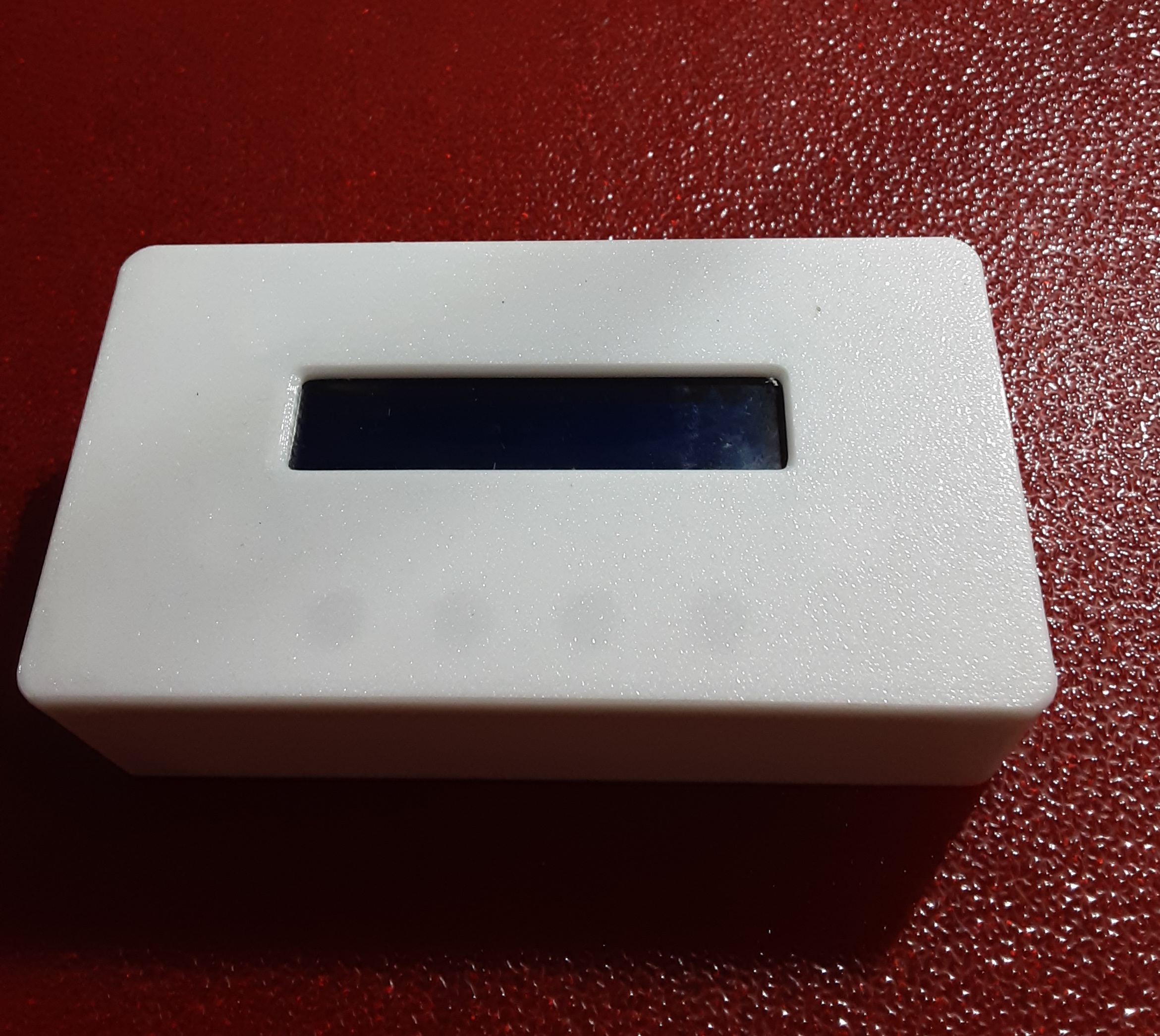 LCD Case with Buttons