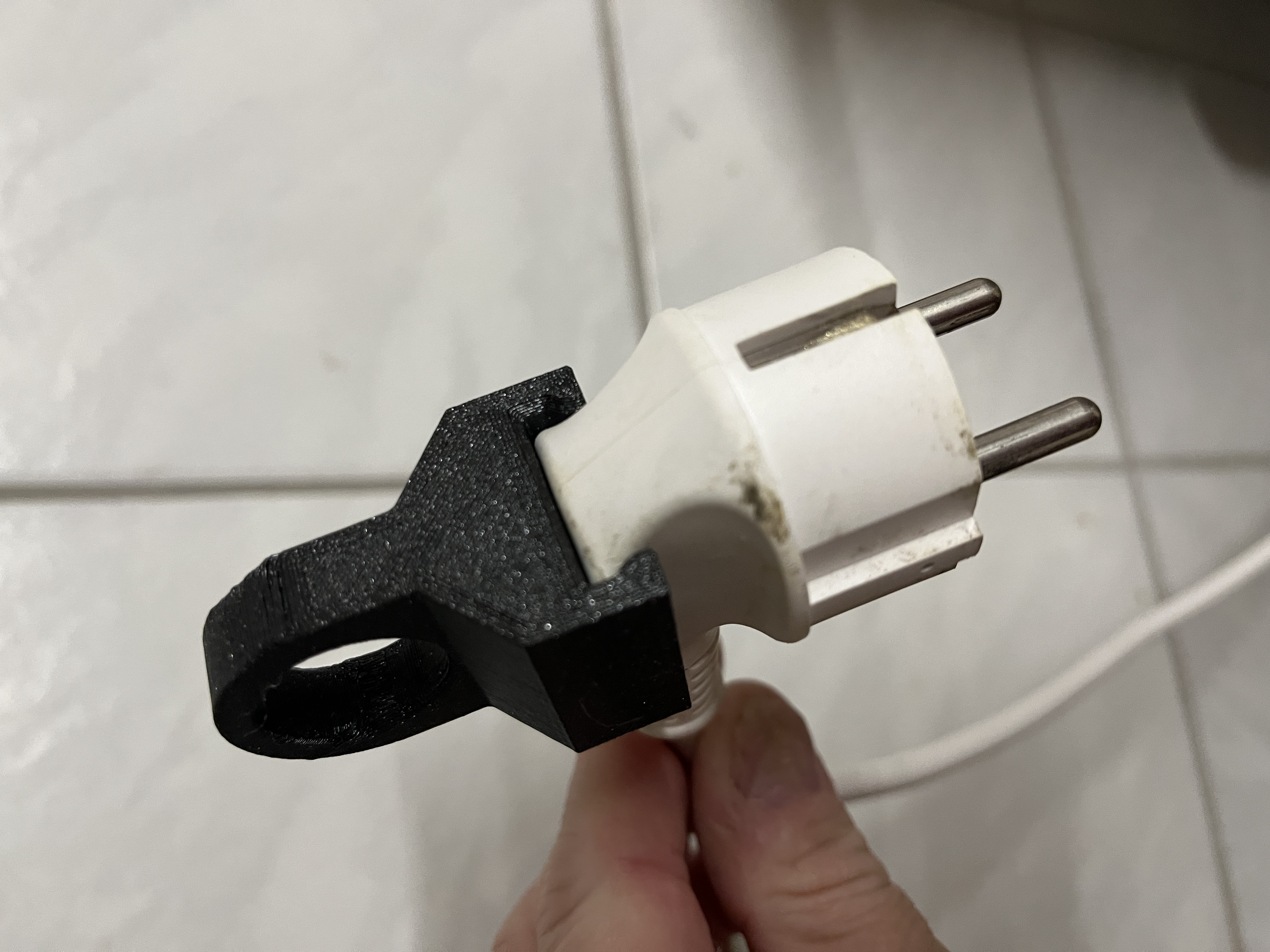 Electric Plug Handle - Schuko (OnShape)