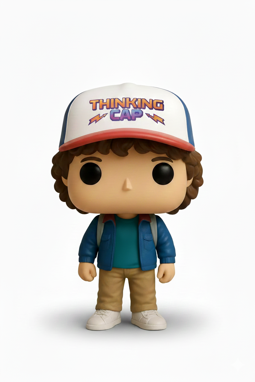 Dustin – Funko POP! figure, from Stranger Things