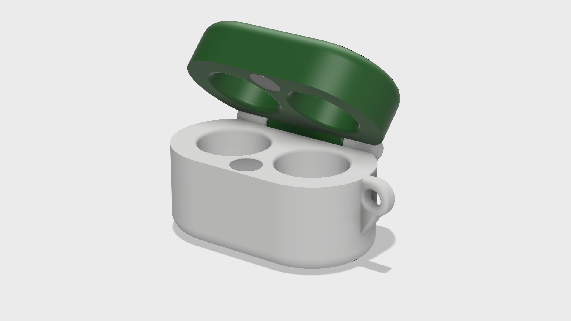 Magnetic Earplug Case for Keychain