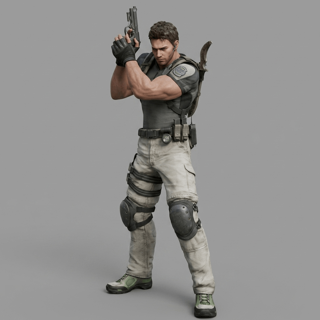 Video Games - Resident Evil 5 - Chris Redfield -2009