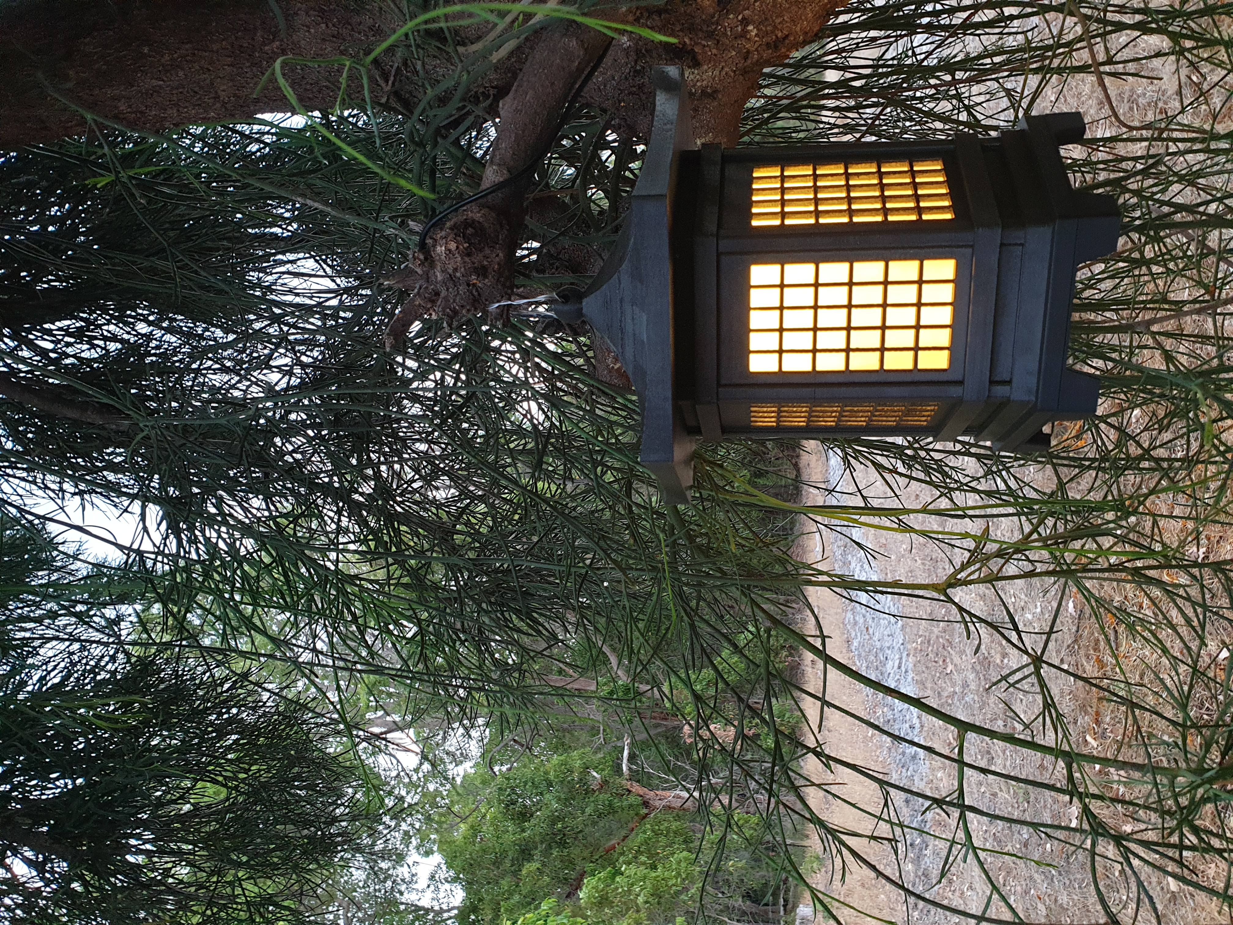 Japanese Lantern - Wood and Rice Paper, Hanging or Freestanding - UPDATED