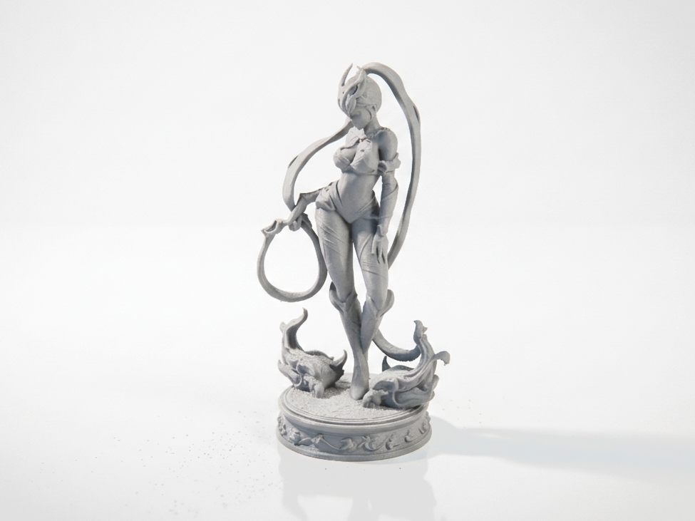Evelyn Figurine LOL Champions Gaming 3D Printable