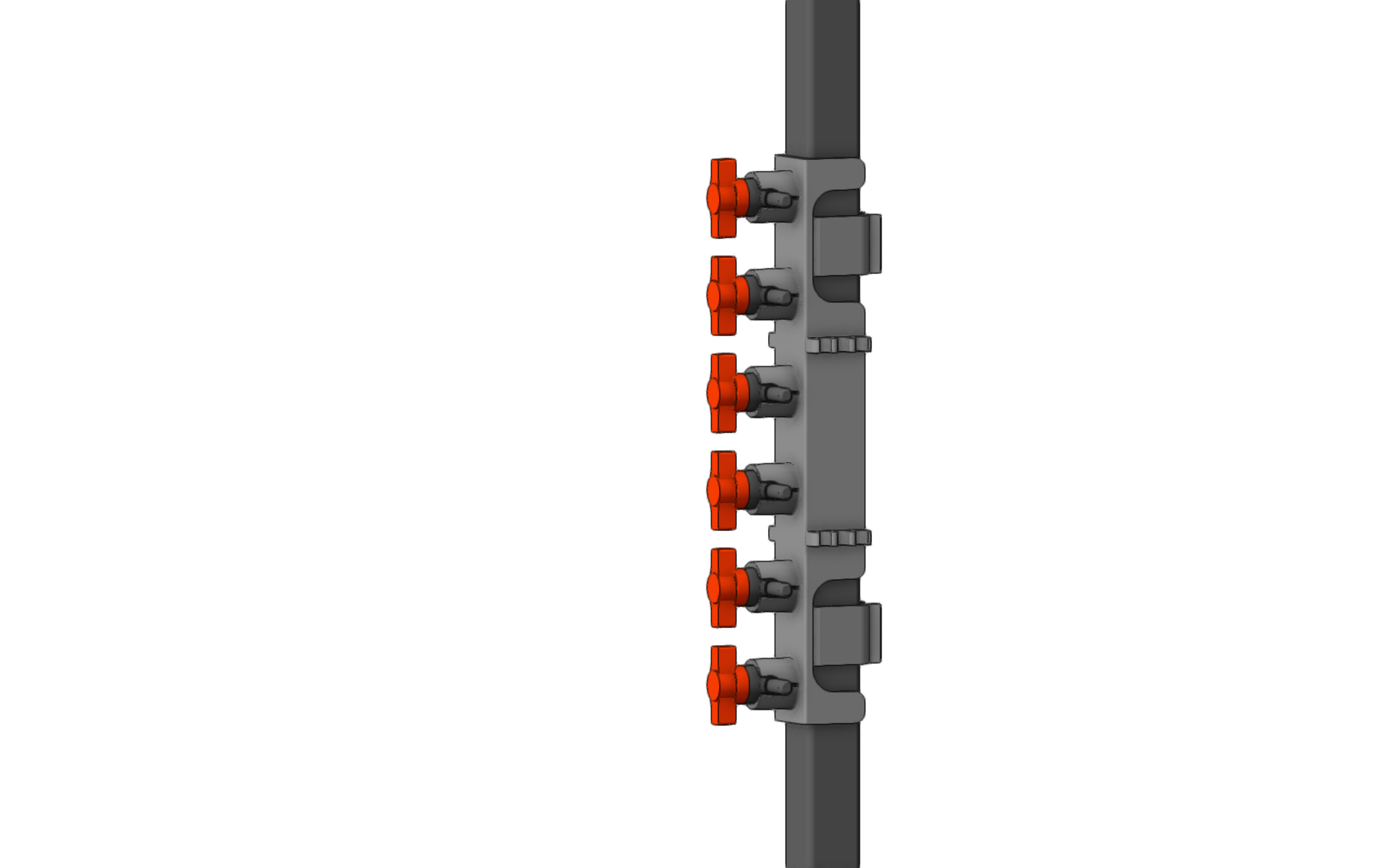 Holding device for Gardena Valve / Ventilhalter für Gardena Micro Drip ...