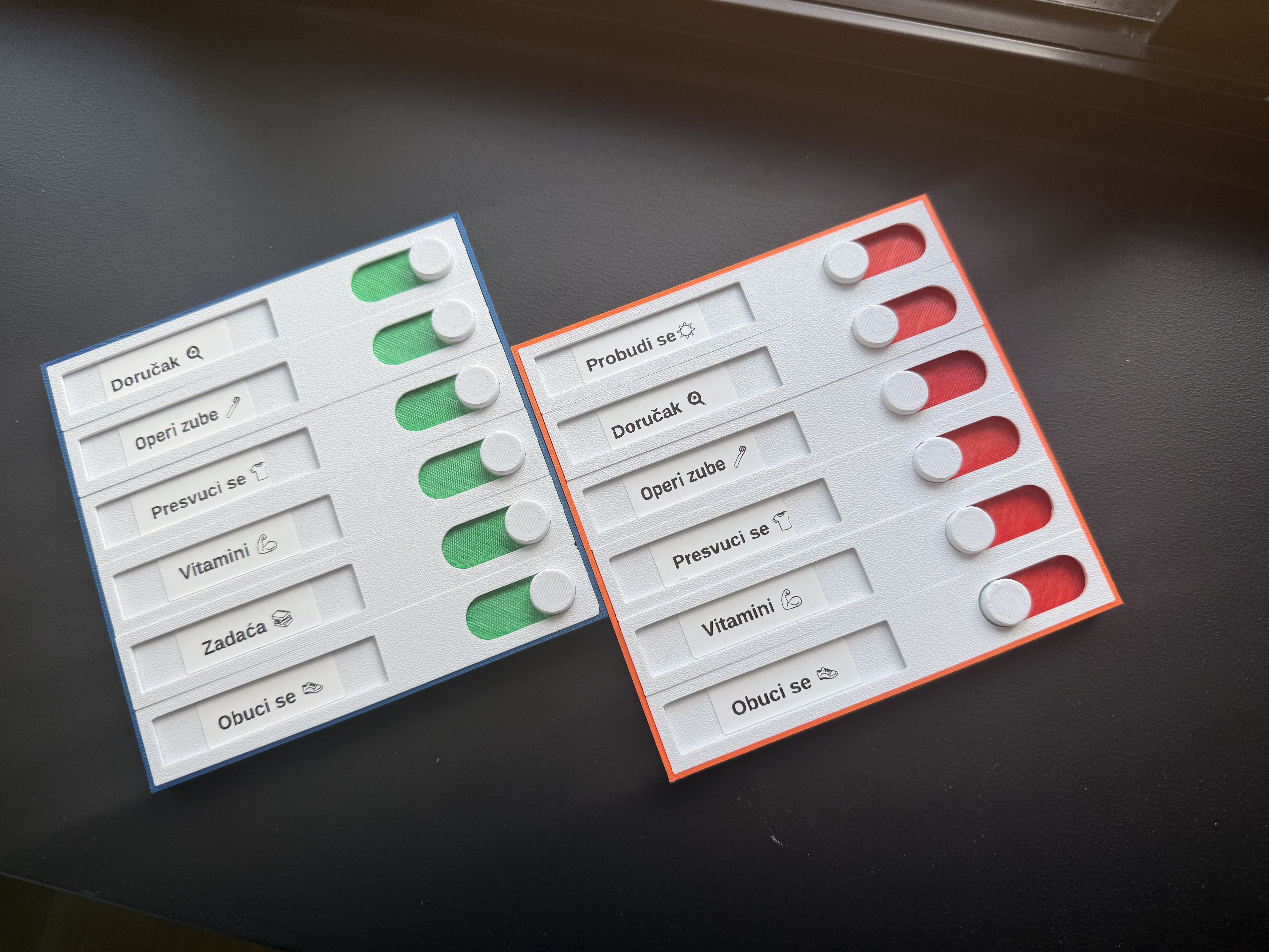 Magnetic Task Toggle Frame