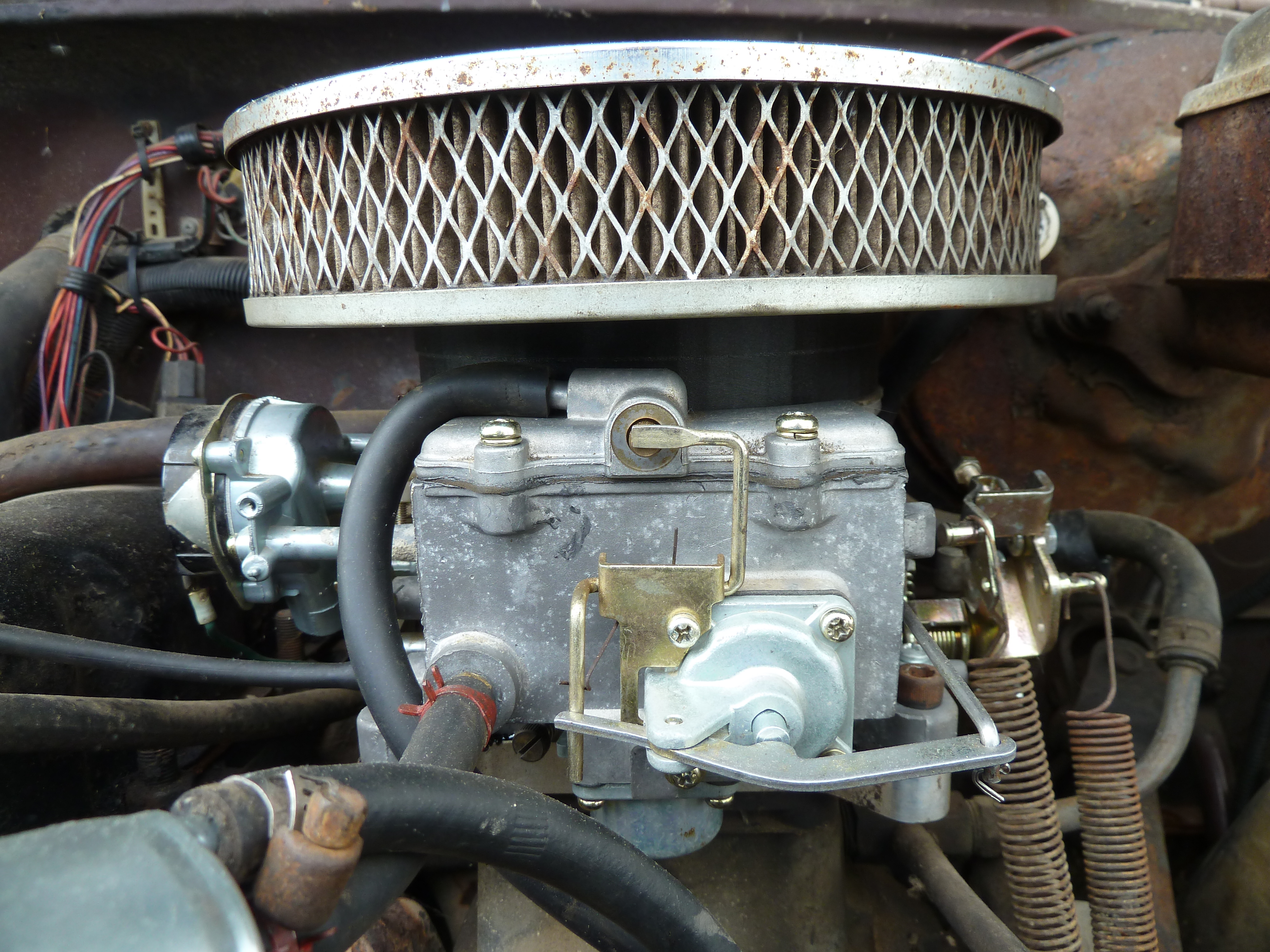 Motorcraft 2150 air cleanner spacer