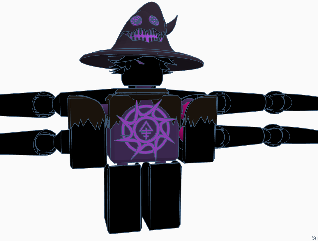 Articulated Azure from Forsaken (Roblox Figure)