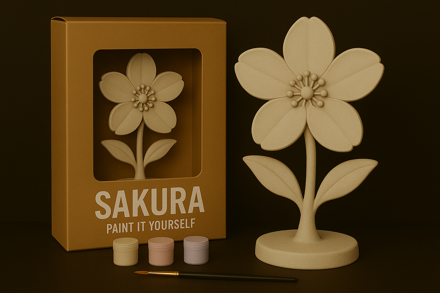 Sakura – Paint-It-Yourself