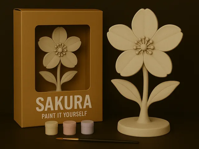 Sakura – Paint-It-Yourself