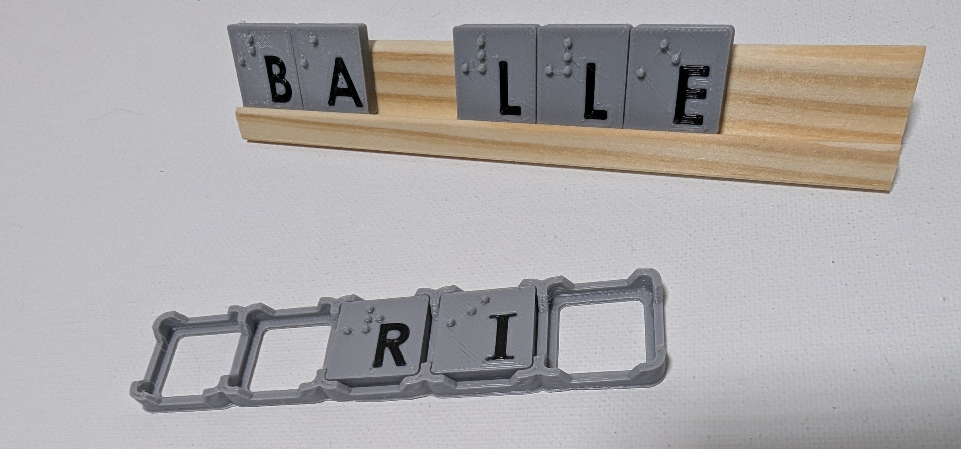 Braille Tile Trays