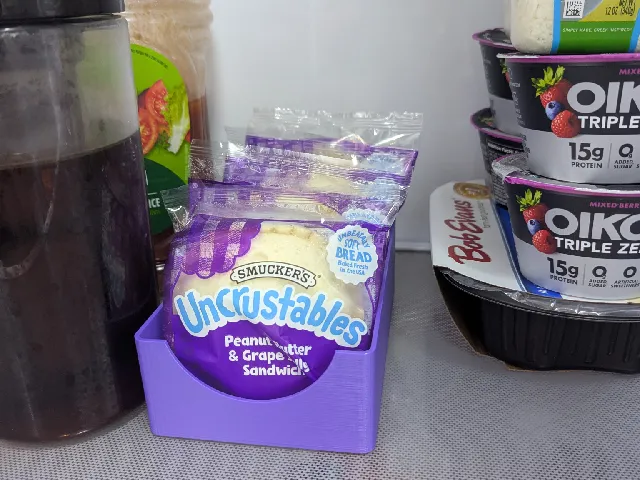Uncrustables Storage Rack