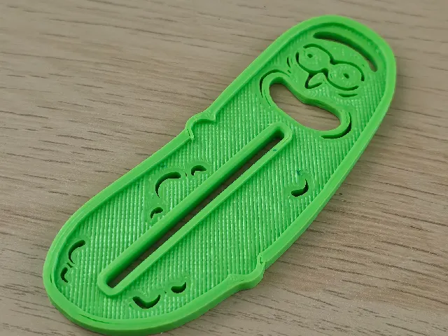 Pickle Rick Tooth Paste Squeezer