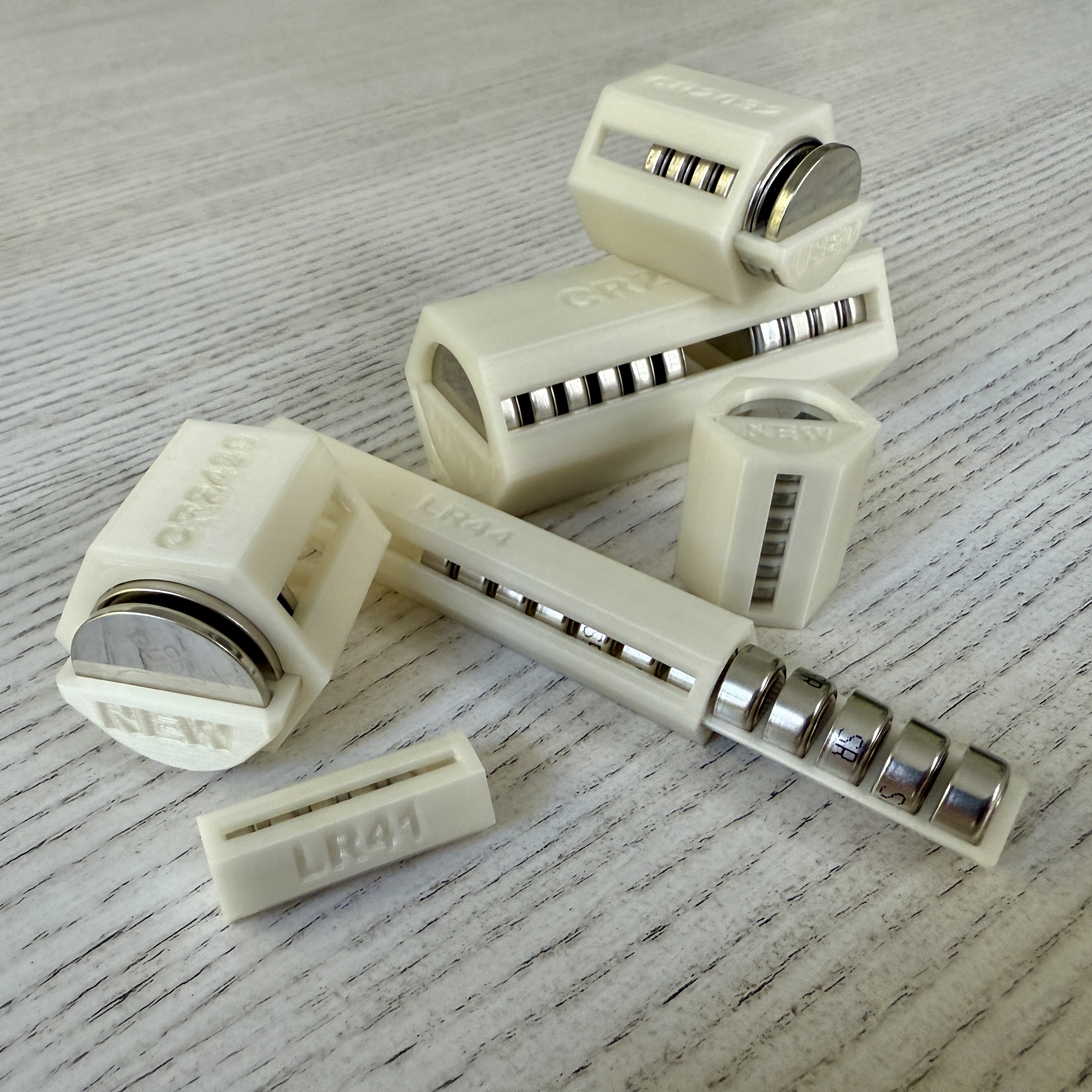 Parametric Button Cell Battery Dispenser