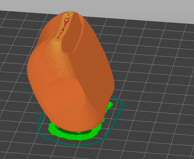 Pebble Printbed Scraper