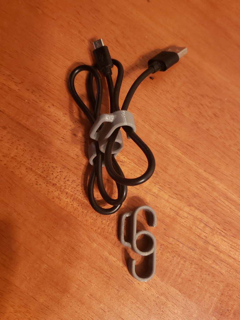 S-Hook Cable Organizer-Plus Strap SLot
