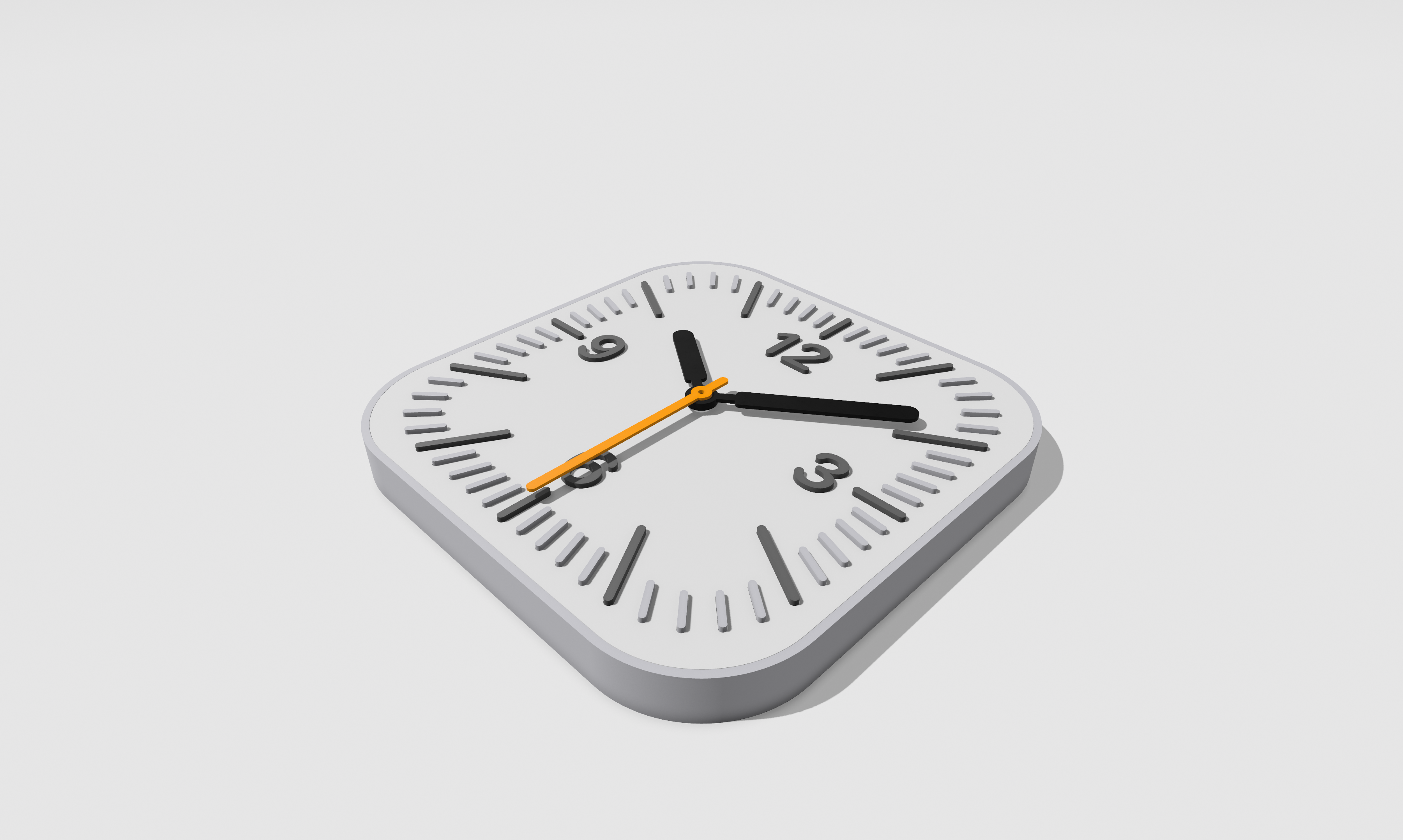Apple-Inspired Minimal Wall Clock — thumbnail 5