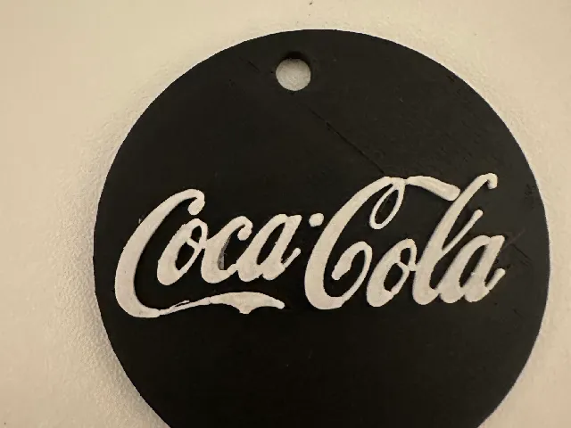 Coca-Cola keychain