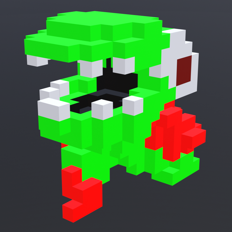 Dig Dug Characters by EgglessBacon | Download free STL model ...