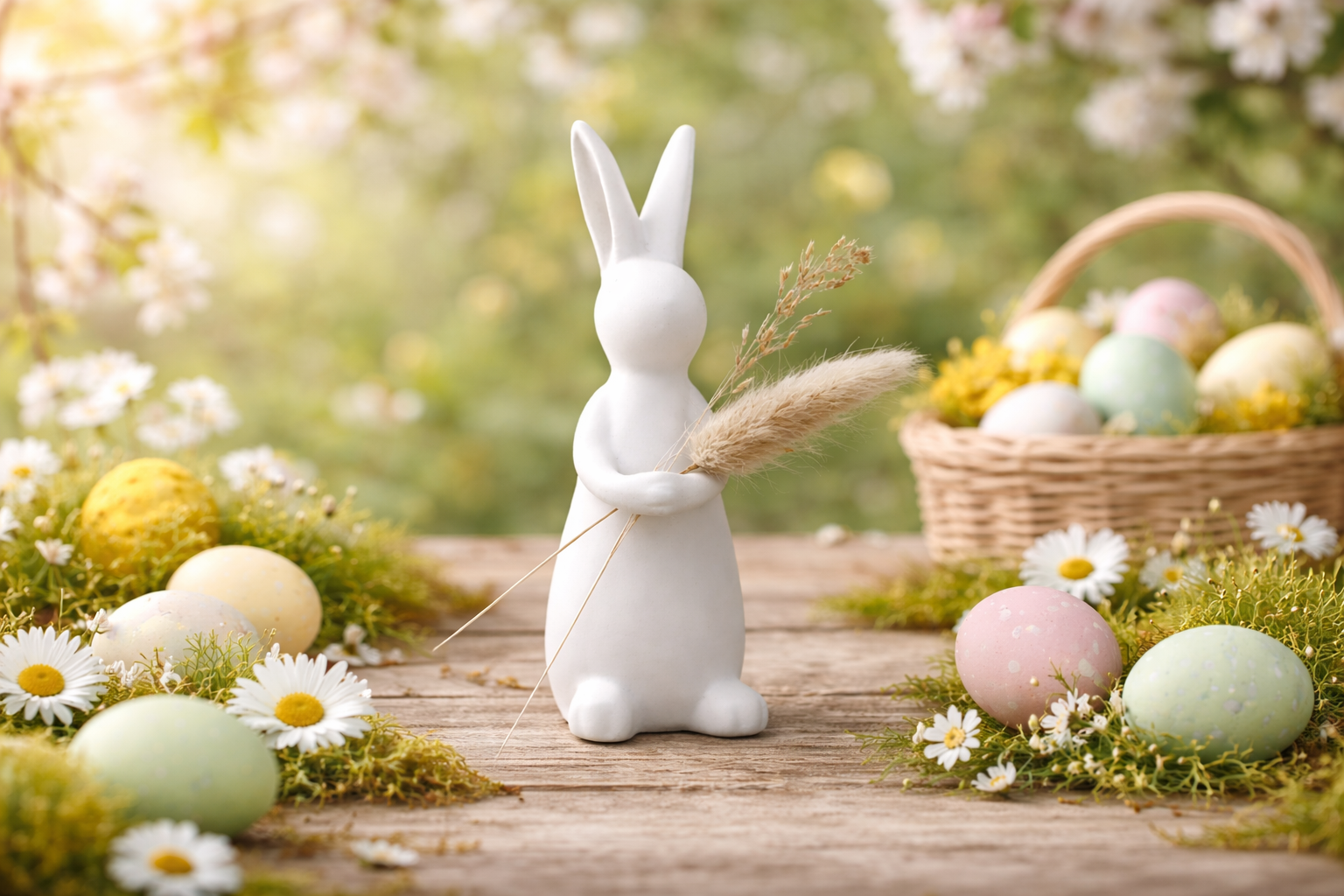 Modern Minimalistic Easter Bunny