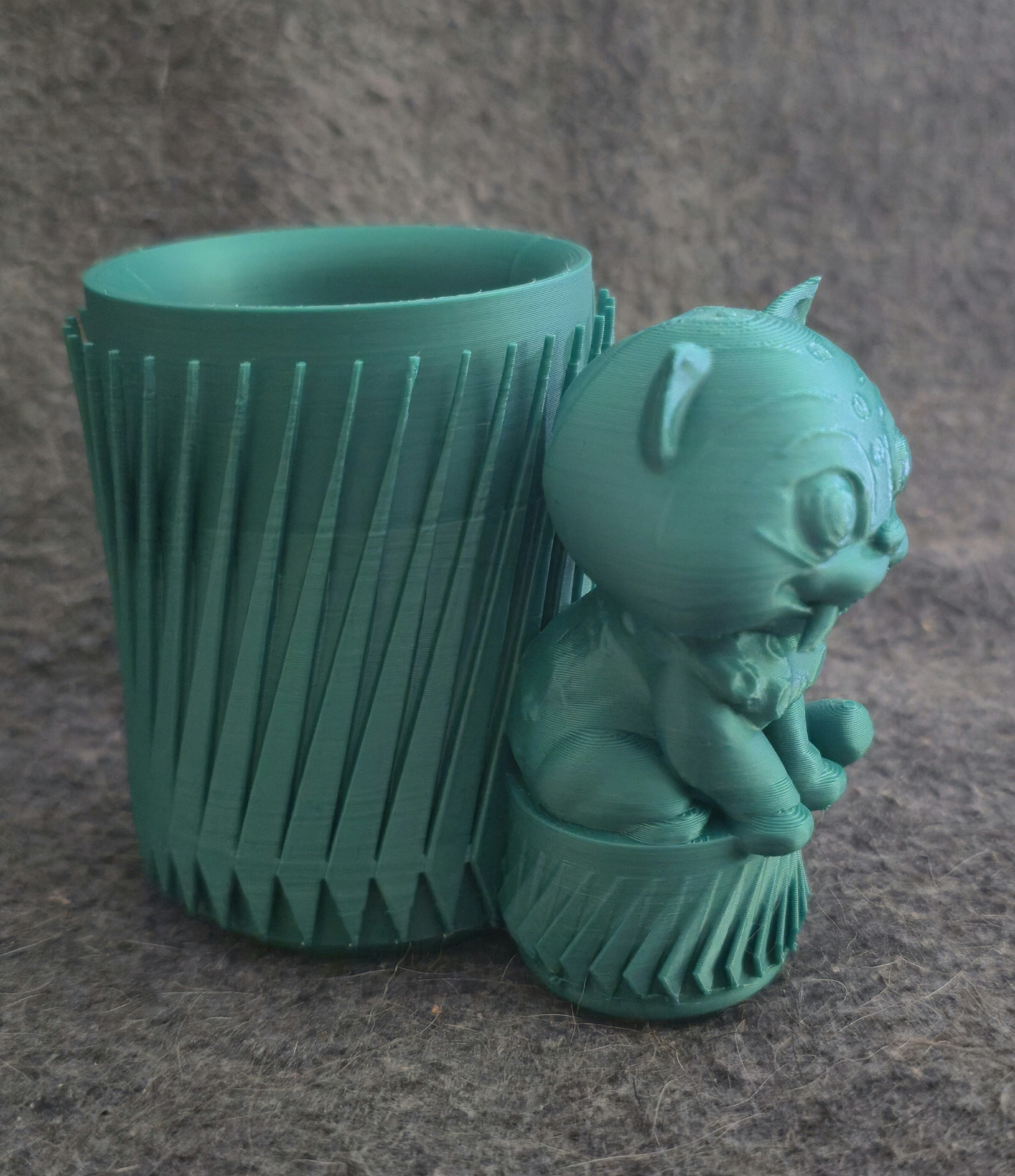 KPOP DEMON HUNTERS TIGER PEN CUP