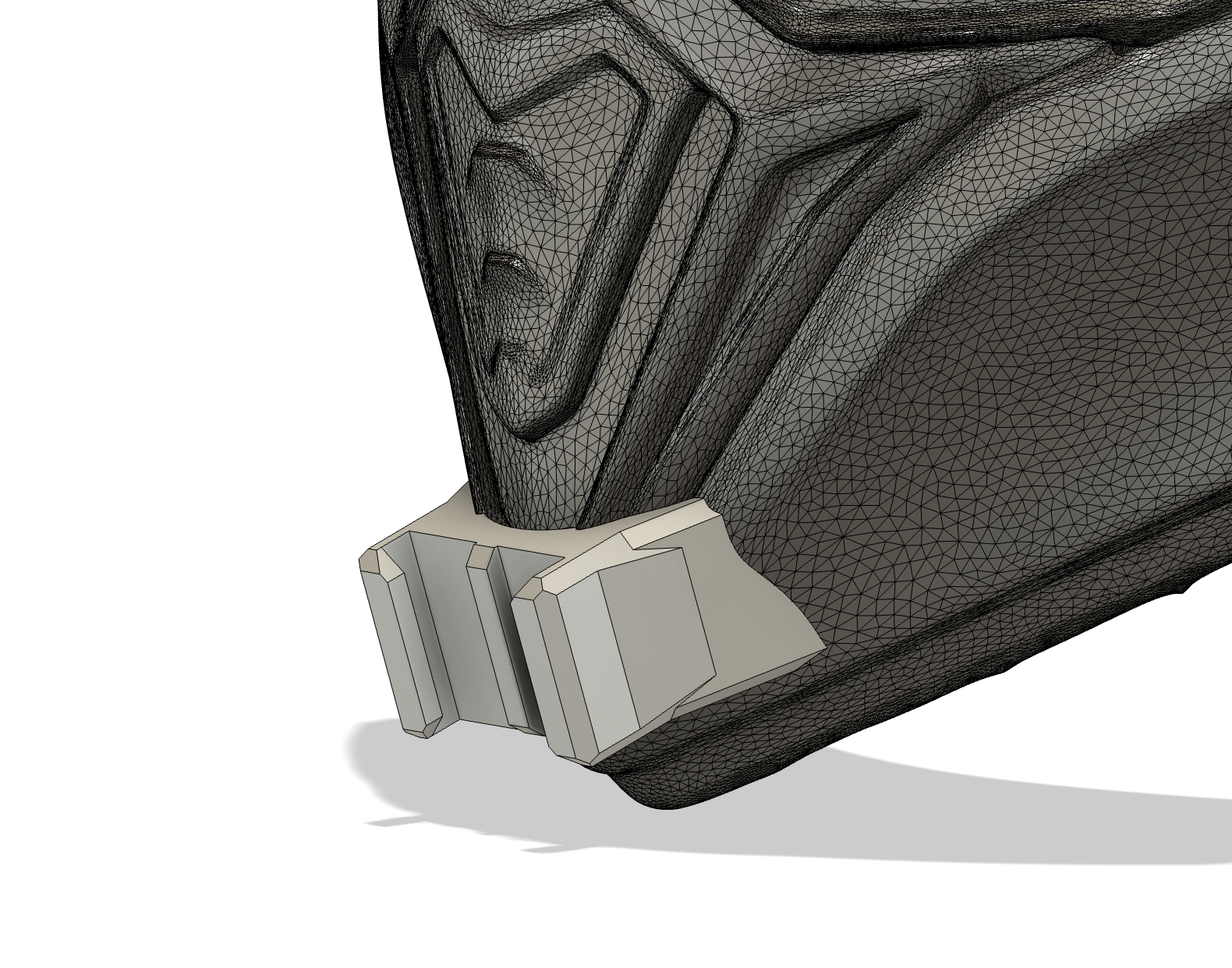 Gopro mount for helmet airoh commander 1