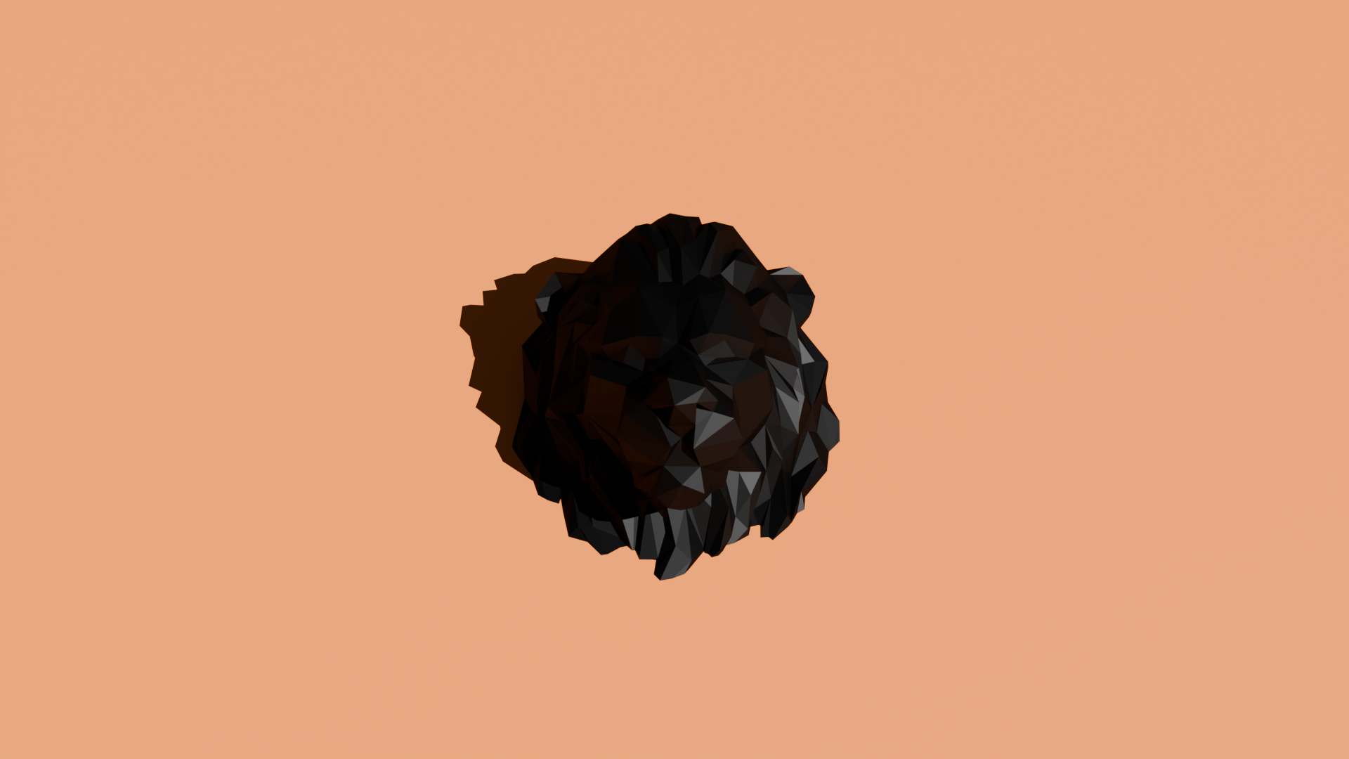Low Poly Lion Head — thumbnail 2