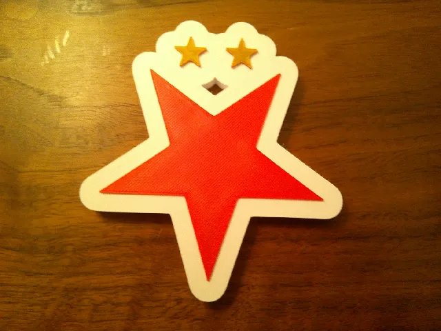 SK Slavia Prague Logo Coaster or Plaque