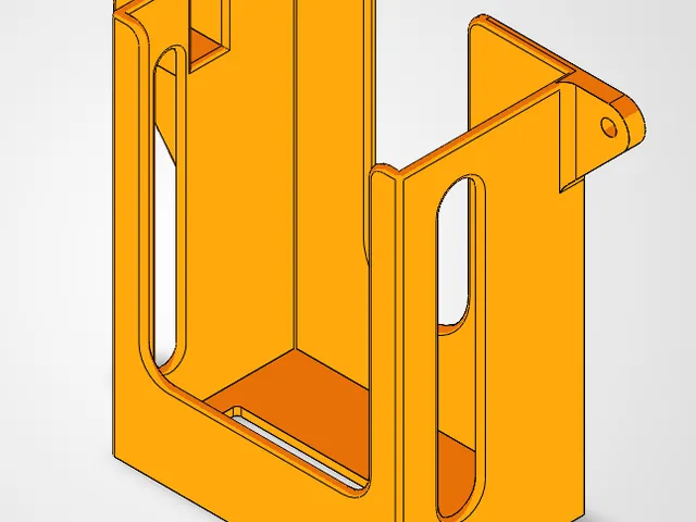 Wall Mount for Raspberry Pi 5 in GeeekPi Metal HAT Case