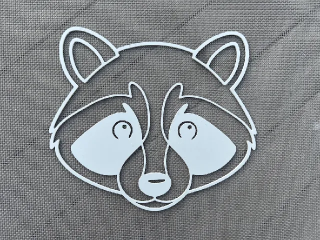 Raccoon Wall Art #1