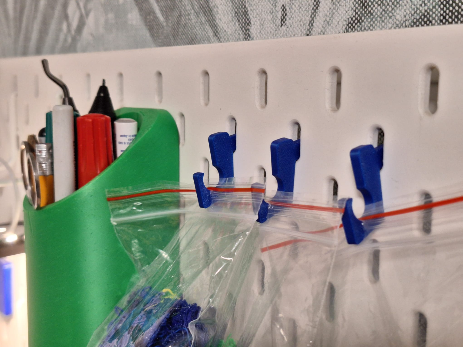 IKEA Skadis Hooks - 1.6g and rated for 4kg in PLA!