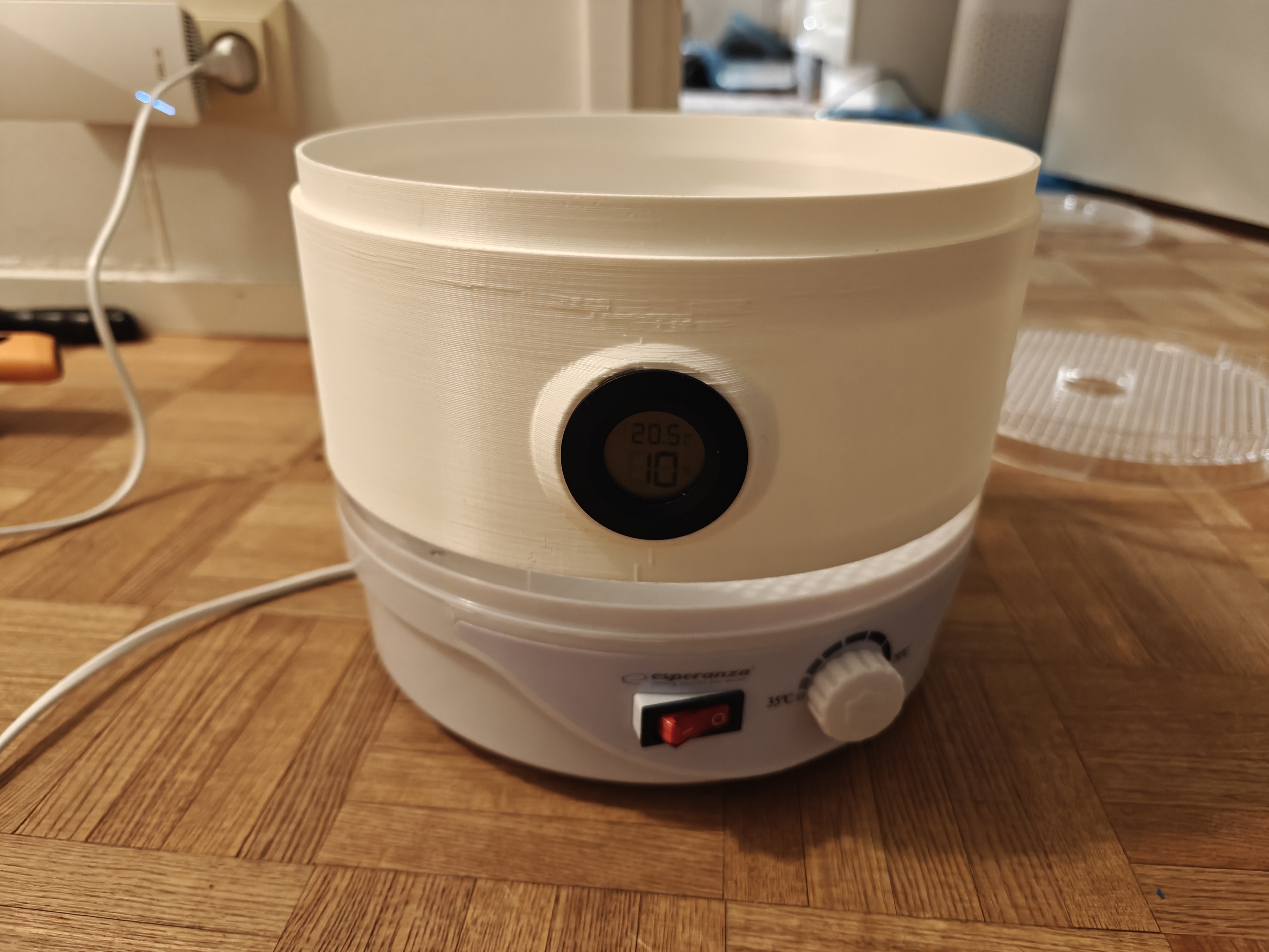 Food dehydrator (235mm) filamentdryer with thermometer