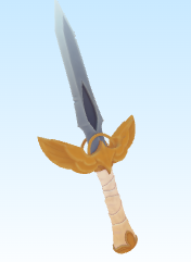 Stylized Angelic Knife – Fantasy Prop