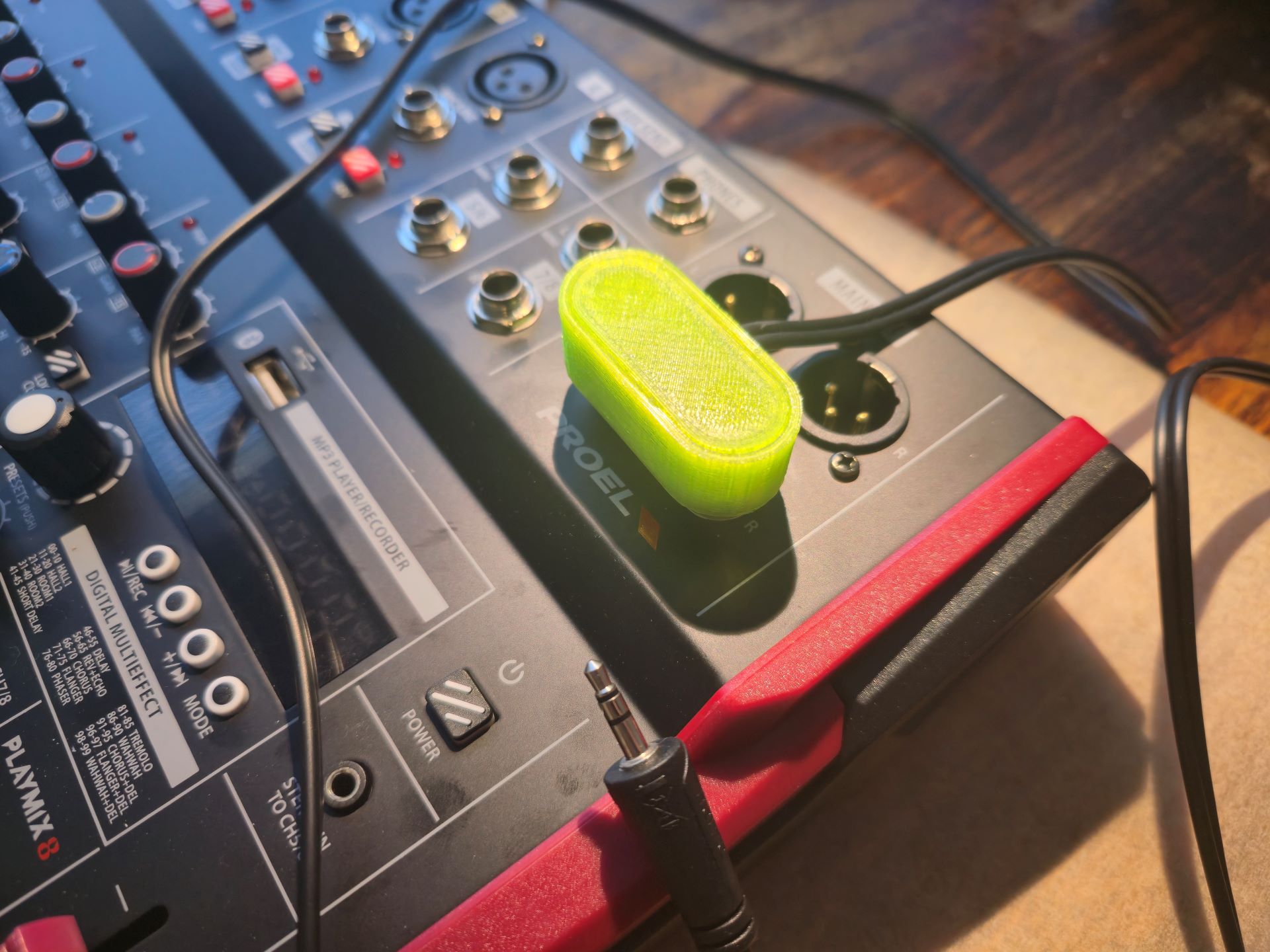 Proel PlayMix6-8 C.ROOM 6,3mm=3,5mm Stereo Adapter
