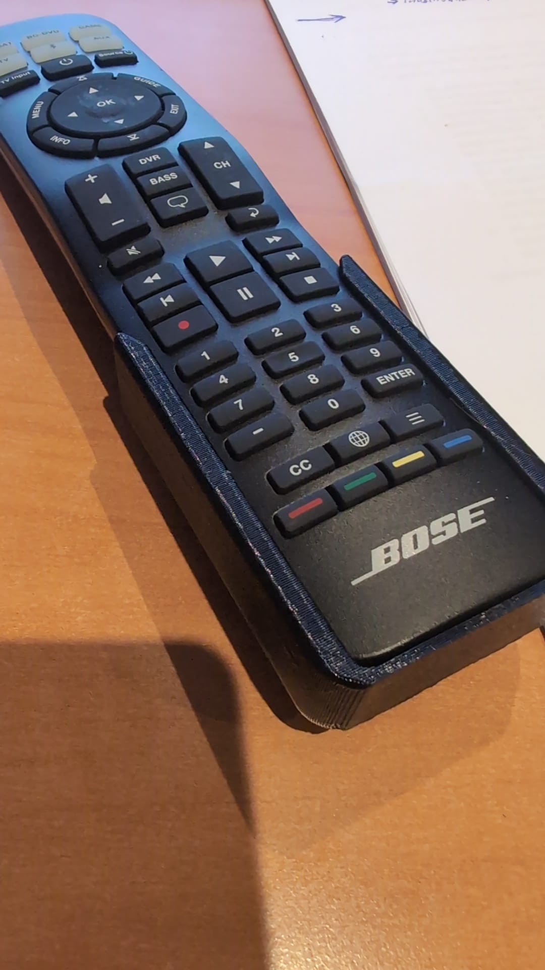 Wandhalter für Bose Fernbedienung
