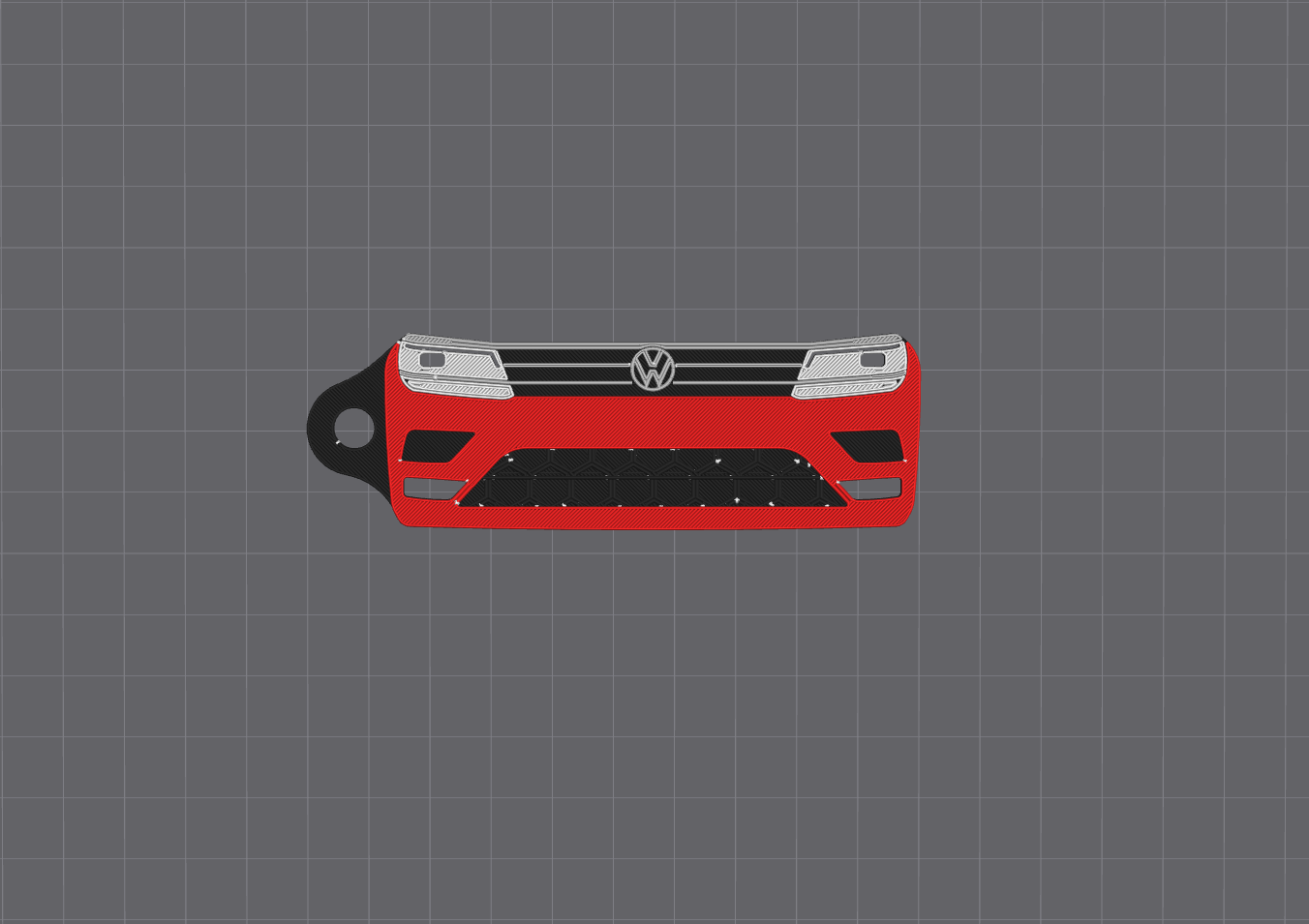 Volkswagen Tiguan 2017 Keychain