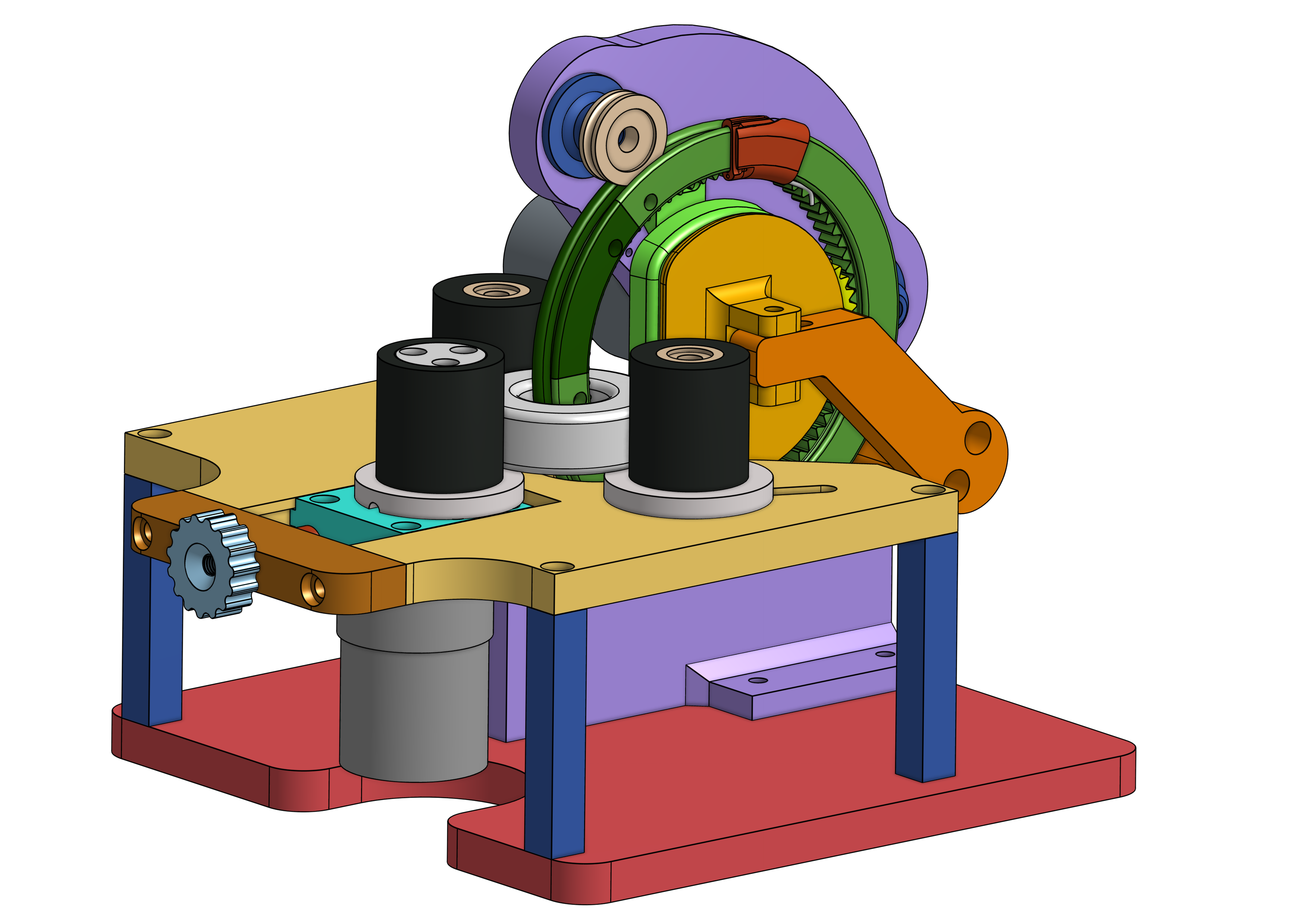 Slider Type Toroidal Winder