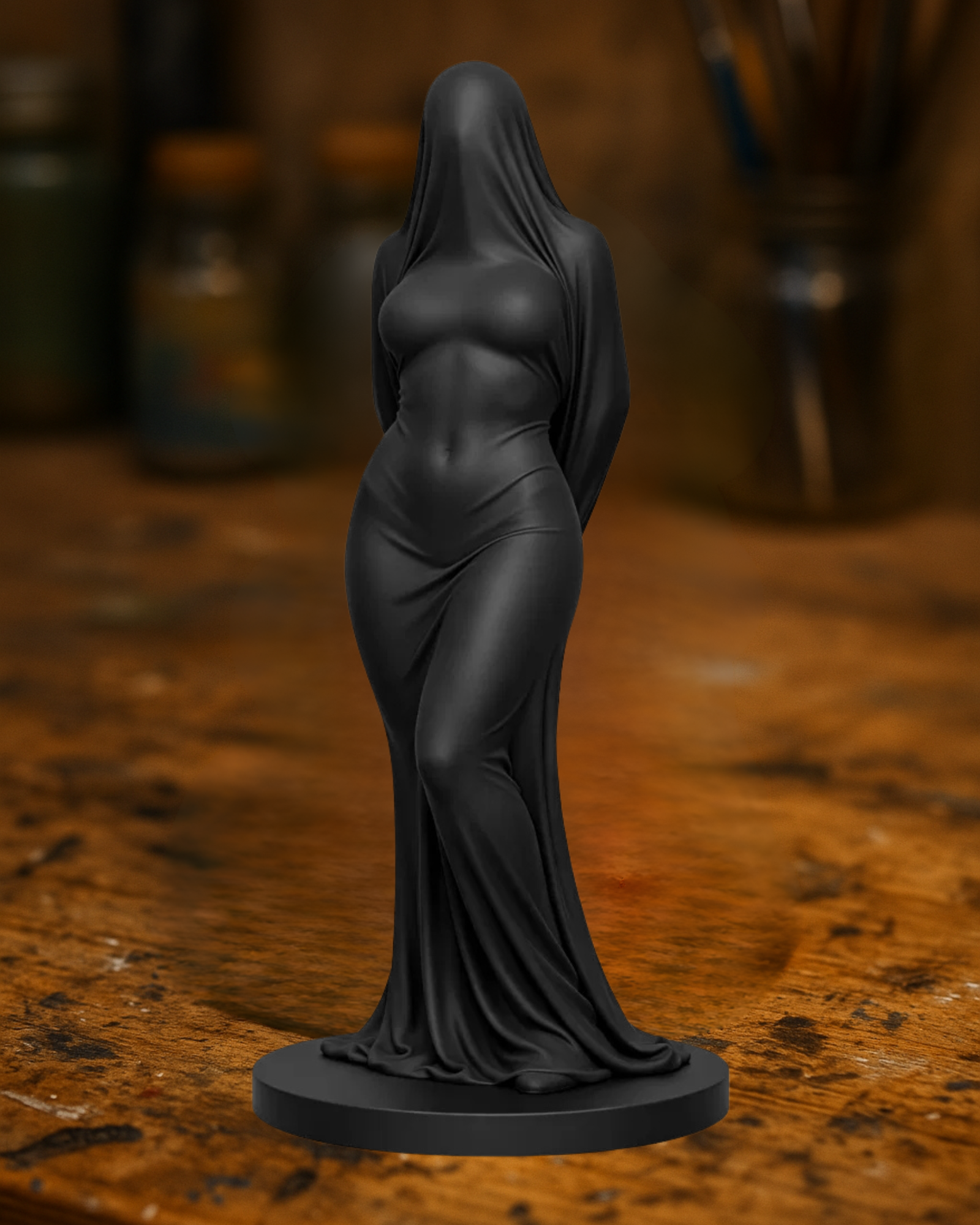 Veiled Ghost Figure – Silent Presence