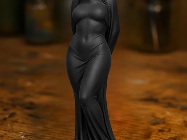 Veiled Ghost Figure – Silent Presence