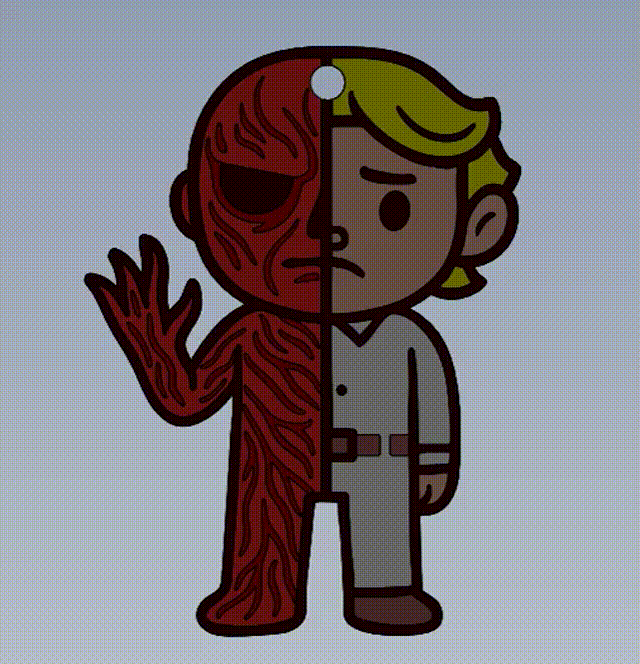Stranger Things Henry Creel/Vecna - Keychain