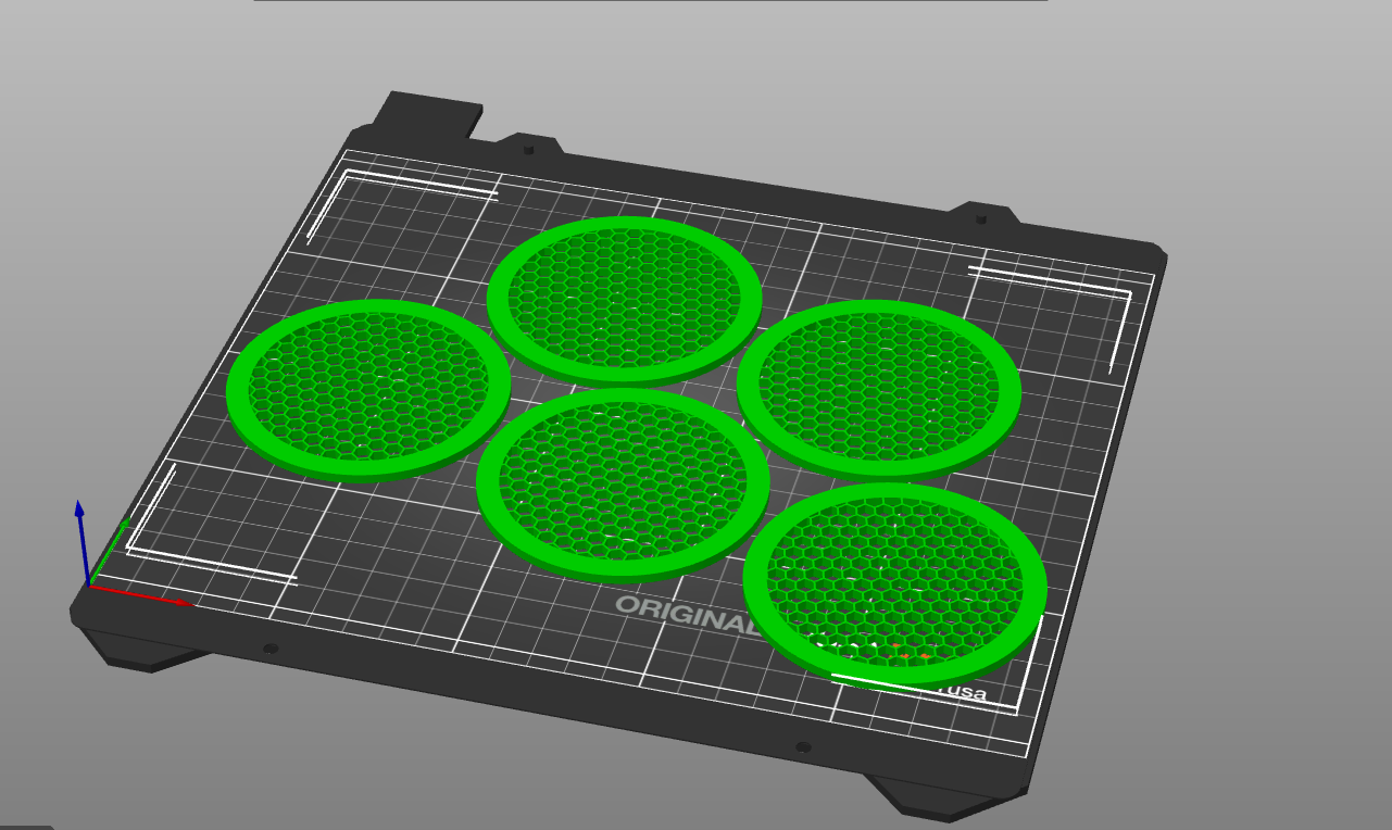 Quick Print Hexa-Coaster