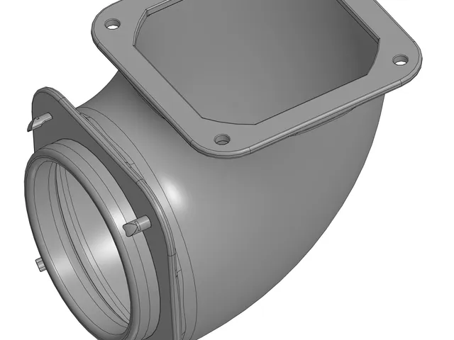 Ventilation adapter Elegoo Saturn 4 Ultra (12k)