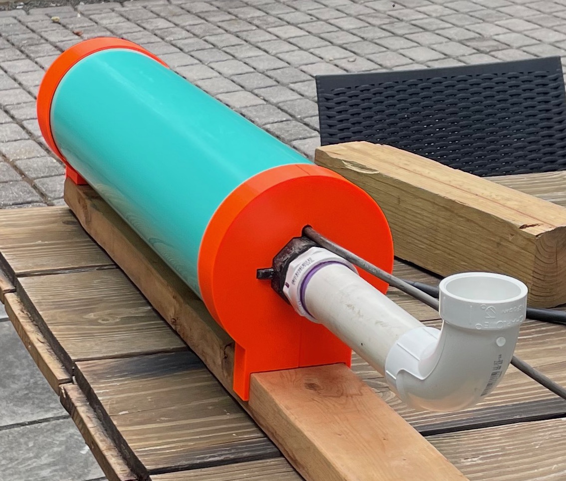 Cooling sleeve caps for QSDY-100-0.37 well pump