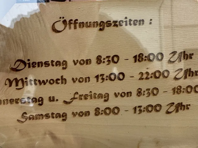 offnungszeiten