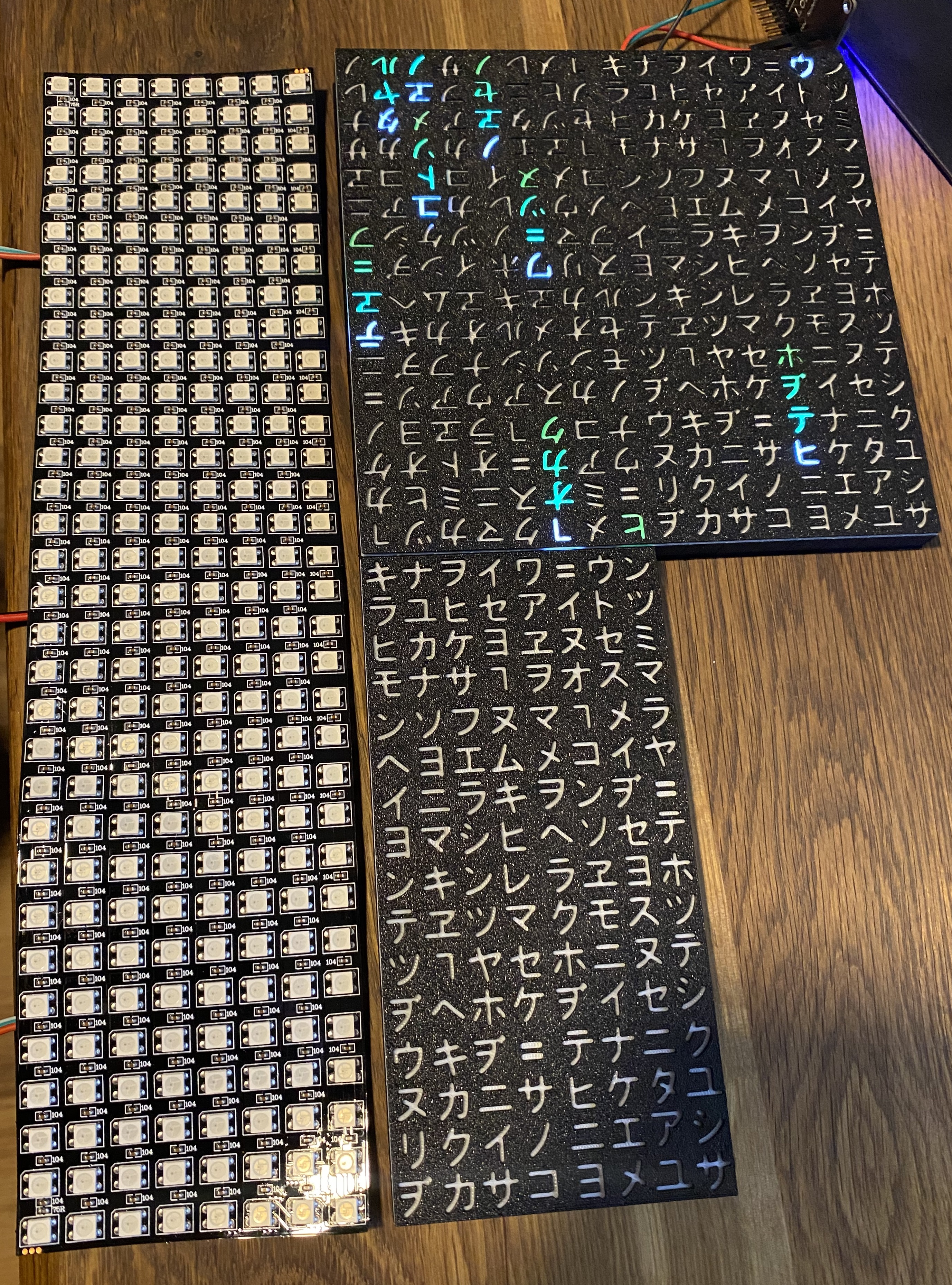 Matrix Pixel Rain - One-piece front