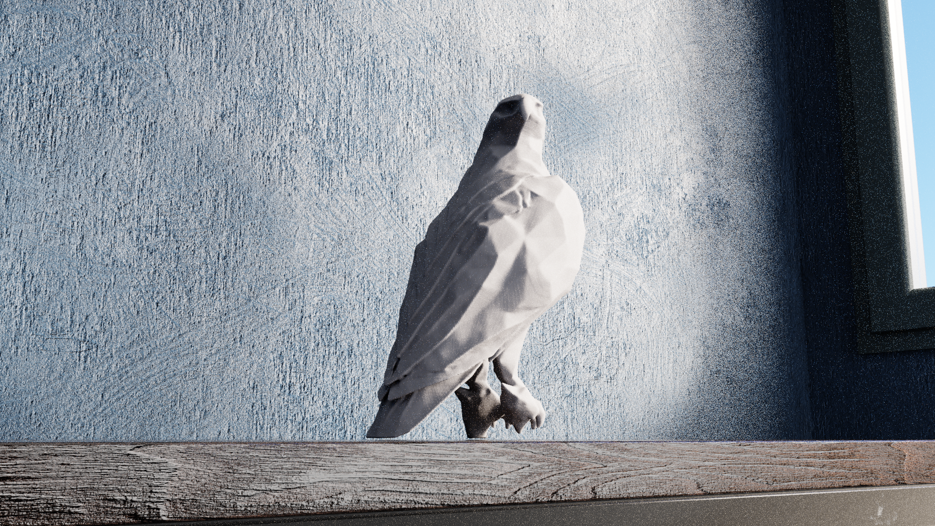 Miniatura 5 do modelo 3D Low Poly Eagle