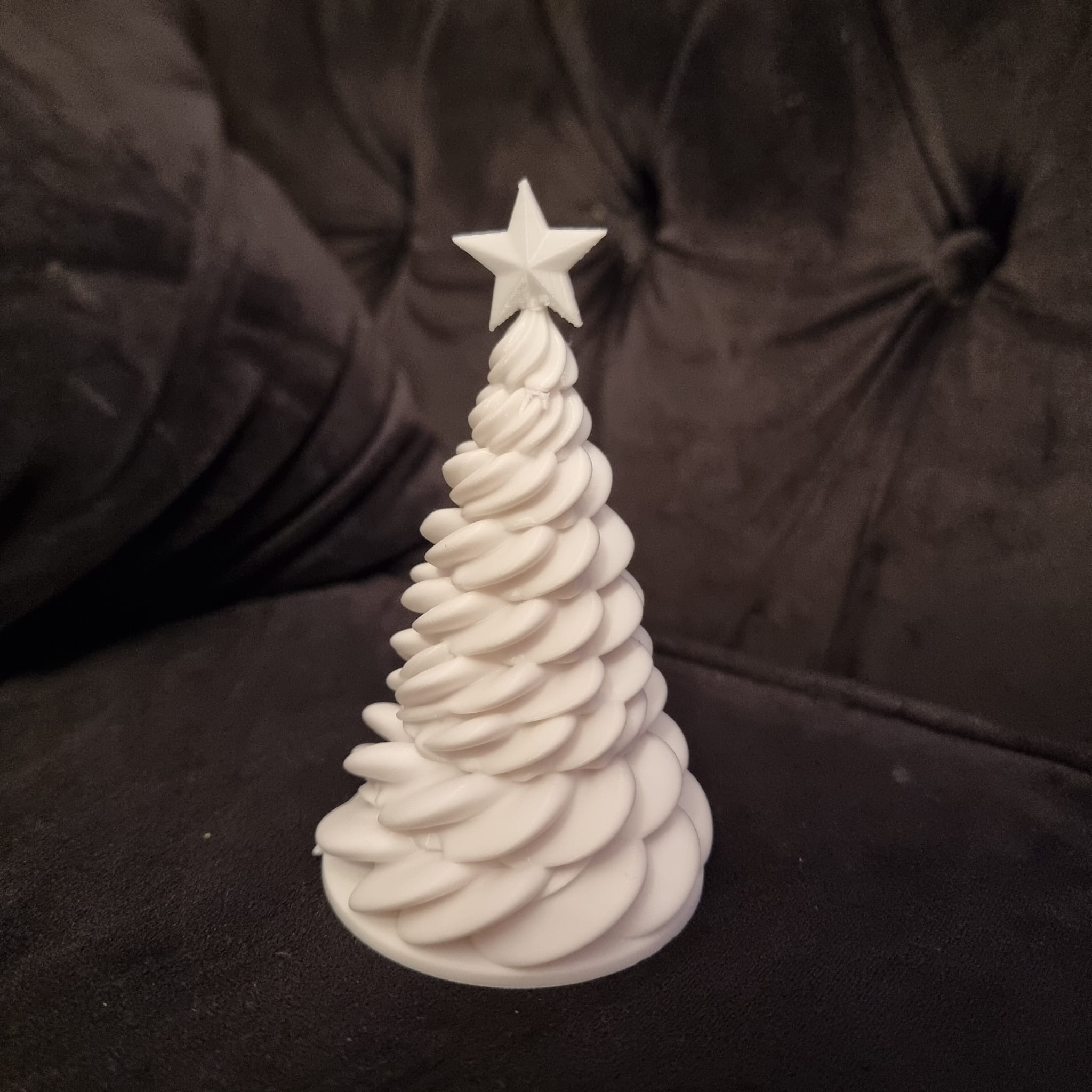 Christmas tree decor Frosted