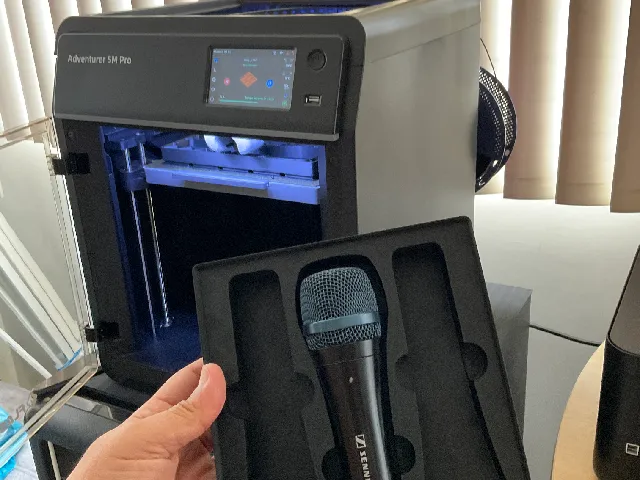 Gridfinity Microphone Holders for Sennheiser e935 — 2, 3 and 4 Mic Versions