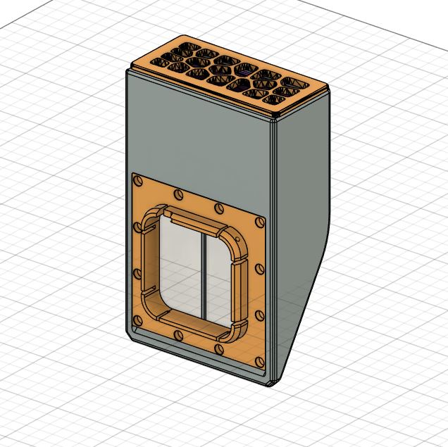 PB Design - External Carbon/HEPA Filter for original Creality K1 Exhaust Fan