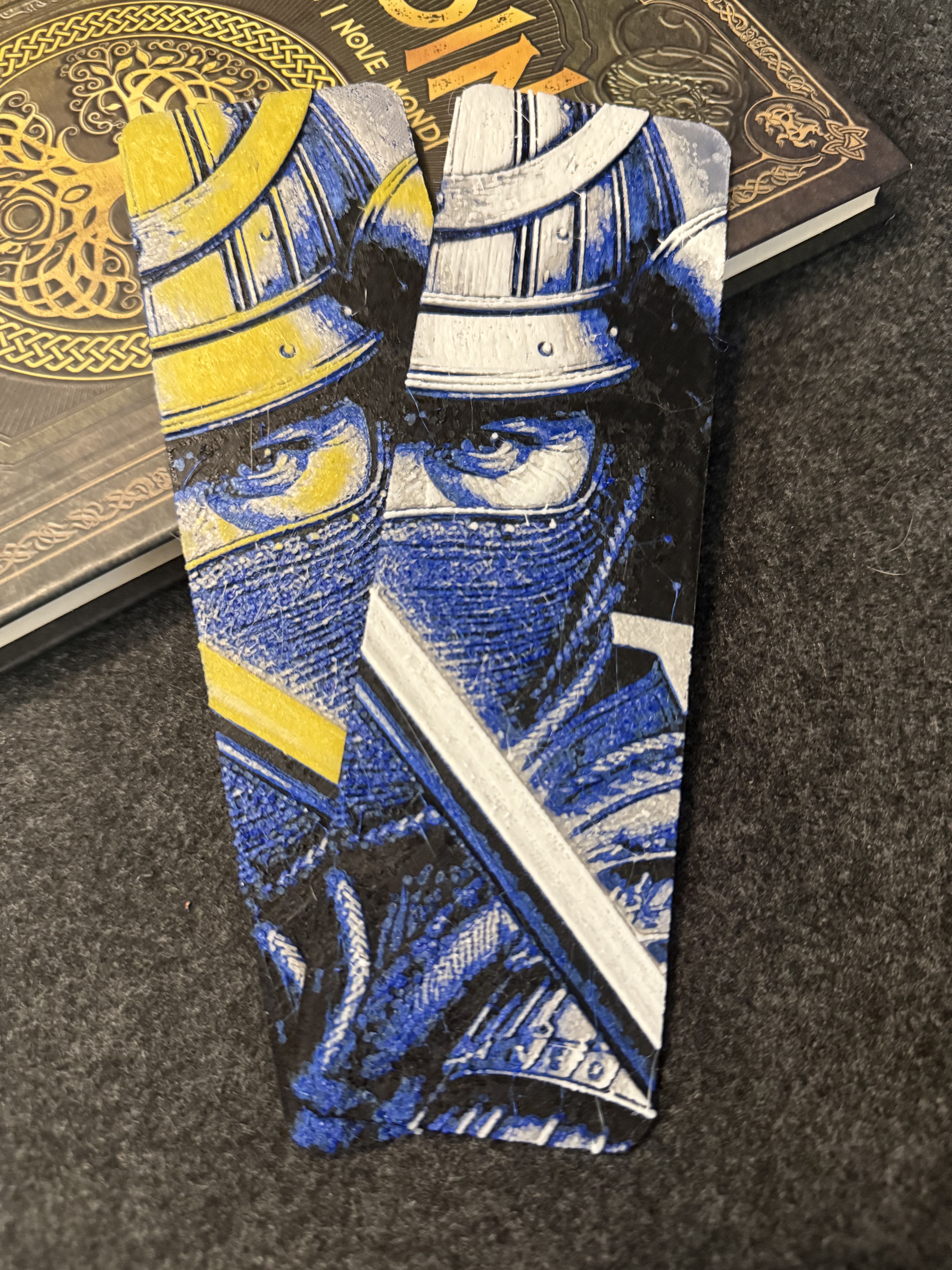 Miniatura 4 do modelo 3D Samurai Bookmark